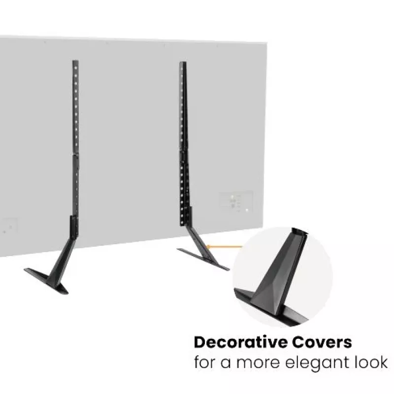 Soporte de monitor Vivolink VLMT400B ajustable en altura orientable inclinable