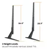 Soporte de monitor Vivolink VLMT400B ajustable en altura orientable inclinable