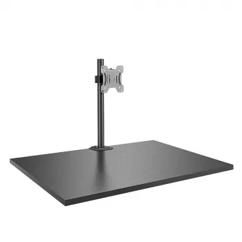 Lindy Single Display Short Bracket con mástil y abrazadera de mesa