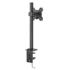 Lindy Single Display Short Bracket con mástil y abrazadera de mesa