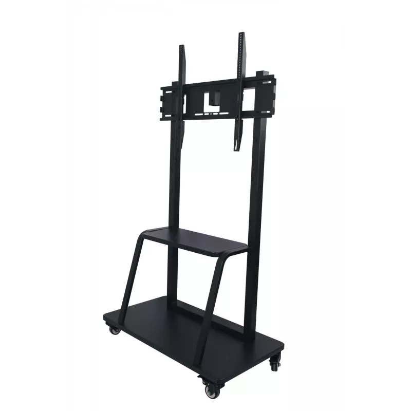 Vivolink VLFS4290 soporte móvil de suelo de hasta 2,29 m (90 pulgadas), VESA, negro
