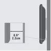 Soporte/pie para TV Vivolink VLMW2355 139,7 cm (55