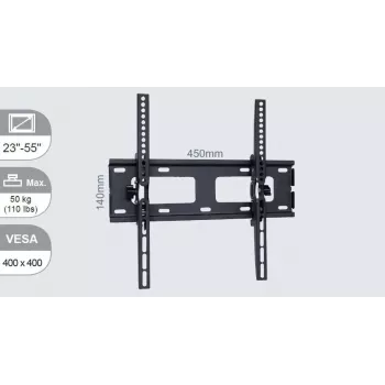 Soporte de pared/pie para TV Vivolink VLMW2355T 139,7 cm (55