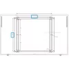 Ernitec Monitor antivandálico 4K UHD 24/7 de 86 pulgadas, IP67, IK10, 3000 nits, vertical