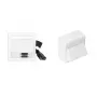 Enchufe Vivolink WI221292 HDMI + DisplayPort + 3,5 mm blanco