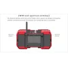 Ernitec 0070-24107-TESTER monitor de pruebas CCTV, 17,8 cm (7 pulgadas), pantalla táctil, 4K, correa de muñeca, gris/rojo