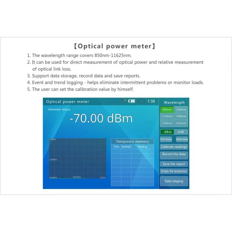 Ernitec 0070-24107-TESTER monitor de pruebas CCTV, 17,8 cm (7 pulgadas), pantalla táctil, 4K, correa de muñeca, gris/rojo