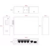 Switch de red Ernitec ELECTRA-U06-1GB Ethernet 1GB