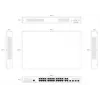 Switch de red Ernitec ELECTRA-M224-1GB-370W 24 puertos 1GB
