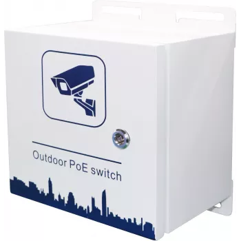 Ernitec ELECTRA-M10-OUTDOOR-200 switch de red gestionado L2 Gigabit Ethernet (10/100/1000) Power over Ethernet (PoE) gris