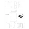 Caja de seguridad para exterior IP66 ERNITEC 0070-10466 resistente a la intemperie y fiable