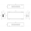 Adaptador PoE Ernitec ELECTRA-POE-10GB-90W 10Gbit/s 90W