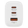 Cargador Verbatim Essentials GaN 65W con enchufe EU blanco, interior, AC, 20 V, blanco