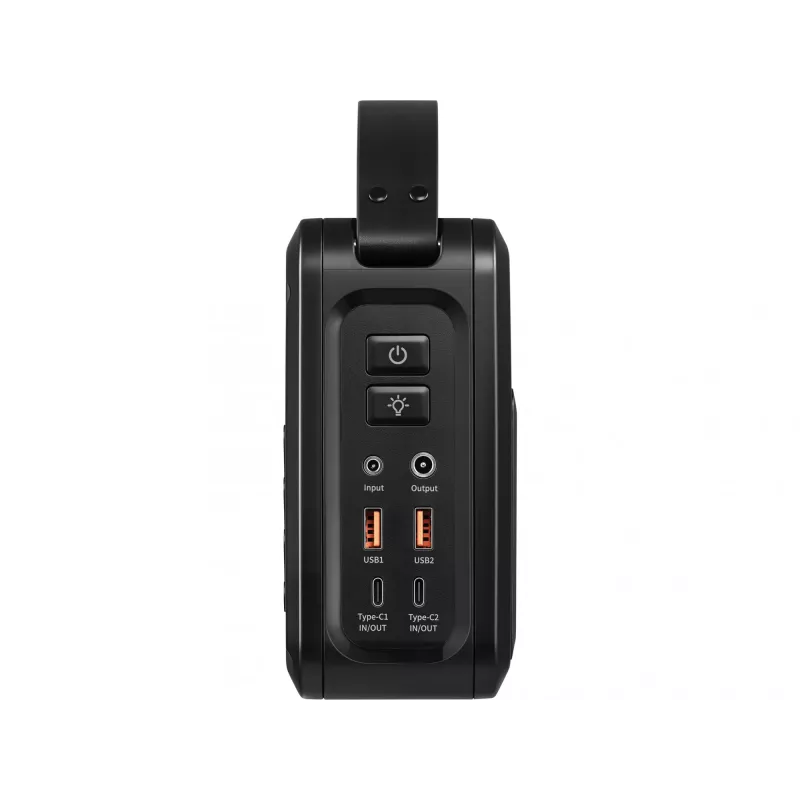 Estación de energía portátil DC SANDBERG Sandberg DC Power Station 72000 — LMFP 72.000 mAh, entrada DC y USB-C, negro
