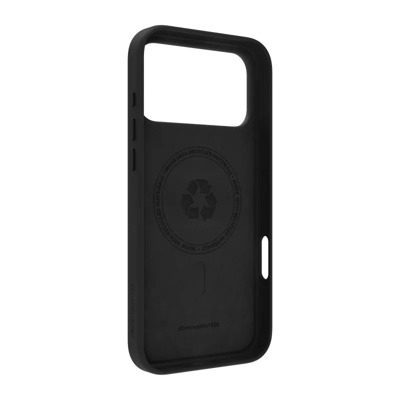 Funda para móvil dbramante1928 Roskilde MS para Apple iPhone 17 Pro Max, liso negro