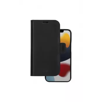 Funda cartera dbramante1928 Lynge iPhone 13 Pro Max negra 3 compartimentos para tarjetas