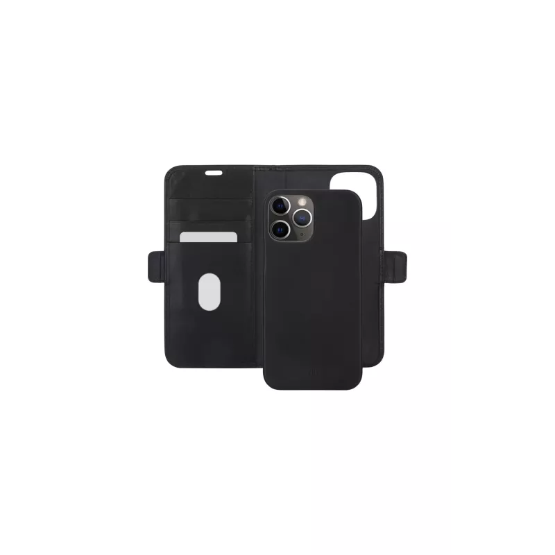 Funda cartera dbramante1928 Lynge iPhone 13 Pro Max negra 3 compartimentos para tarjetas
