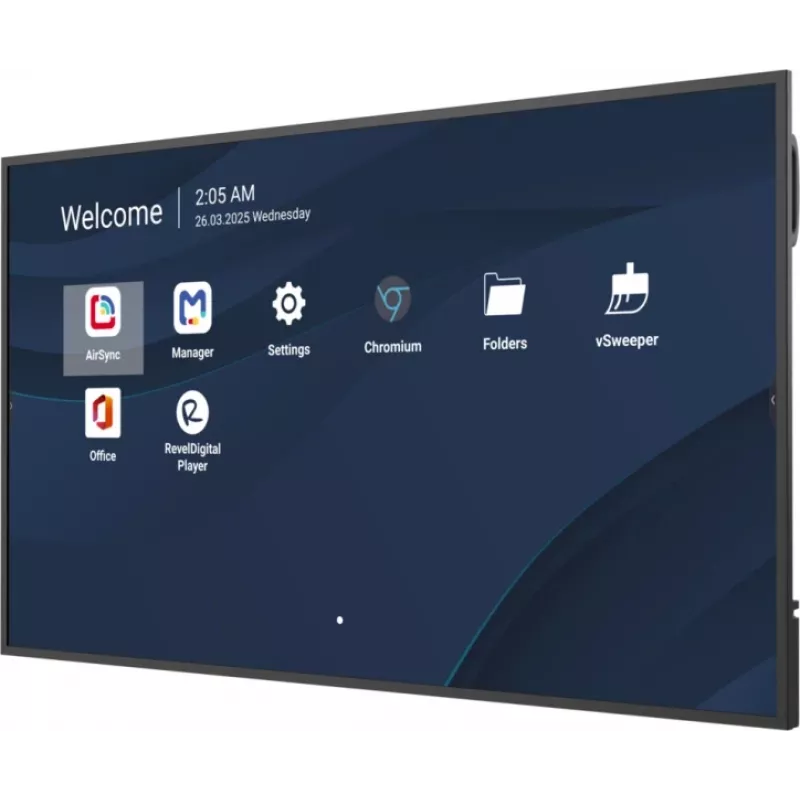 Pantalla comercial profesional 4K de 65