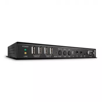 Receptor AV Lindy 4K HDMI y USB over IP Extender Receiver