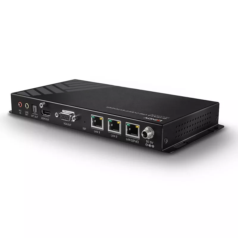 Receptor AV Lindy 4K HDMI y USB over IP Extender Receiver