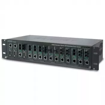 Chasis convertidor PLANET MC-1500R 15 ranuras 19