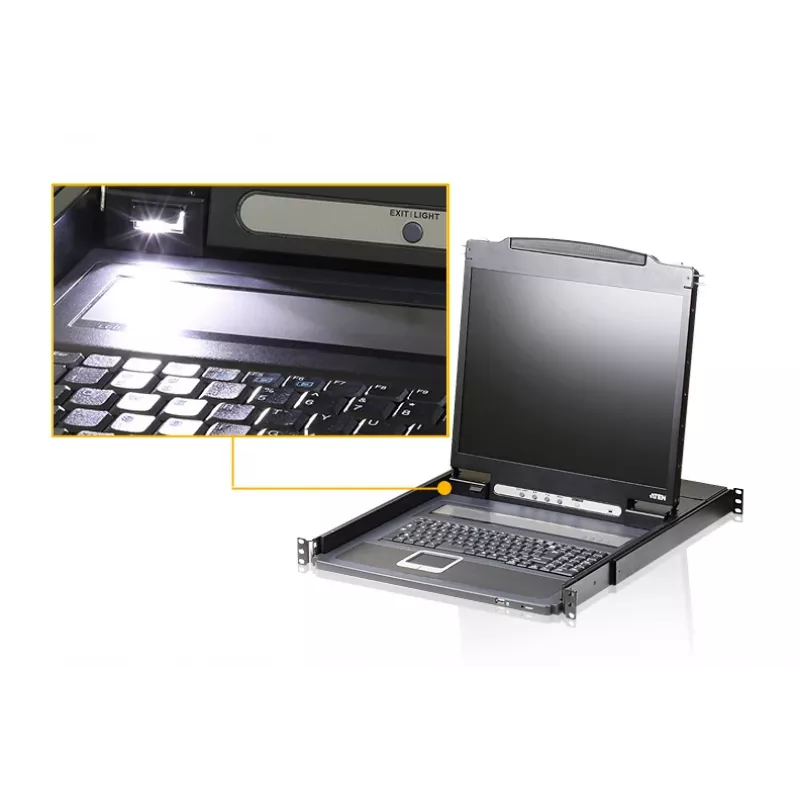 Consola de rack ATEN CL3000N 48,3 cm (19