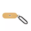 Native Union Roam funda para AirPods Pro 2, aluminio, policarbonato, silicona, acero, 16 g, amarilla