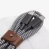 Cable USB-C Native Union BELT-C-ZEB-2-NP 1,2 m USB-C a USB-C Negro/Blanco