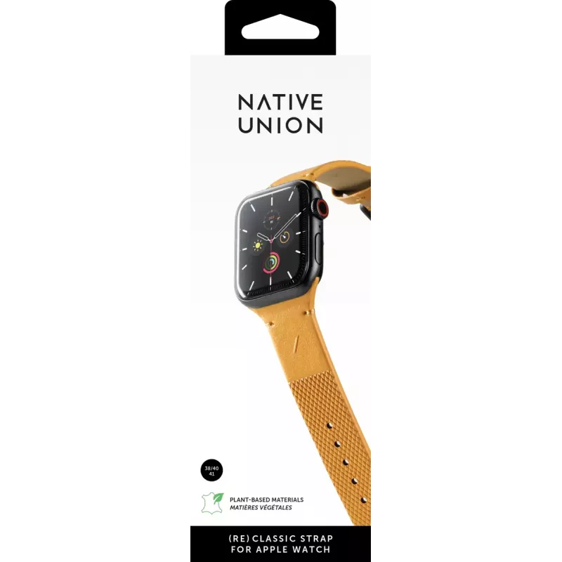 Correa para reloj native union (Re)Classic para Apple Watch compatible con 38/40/41 mm, 31×6×205 mm