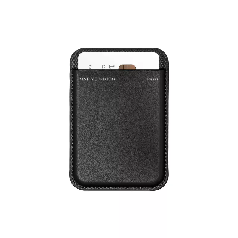 Funda cartera native union (Re)Classic negra para Apple iPhone 15/15 Pro/15 Plus/15 Pro Max, iPhone 14/14 Pro/14 Plus/14 Pro Max y serie iPhone 13