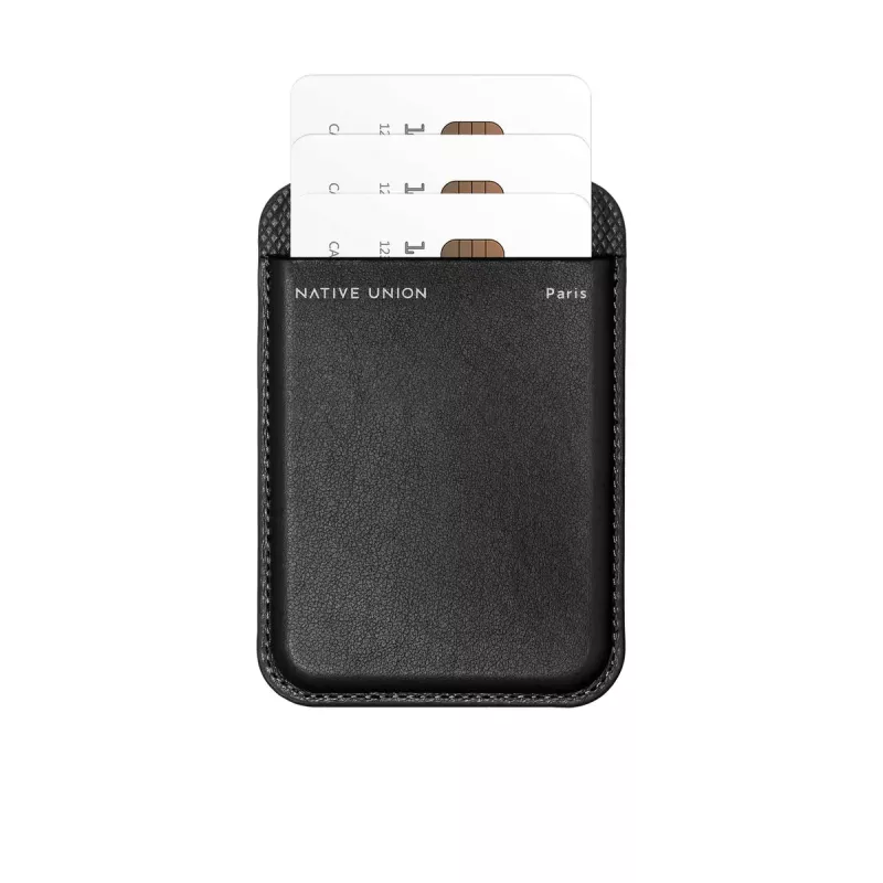 Funda cartera native union (Re)Classic negra para Apple iPhone 15/15 Pro/15 Plus/15 Pro Max, iPhone 14/14 Pro/14 Plus/14 Pro Max y serie iPhone 13