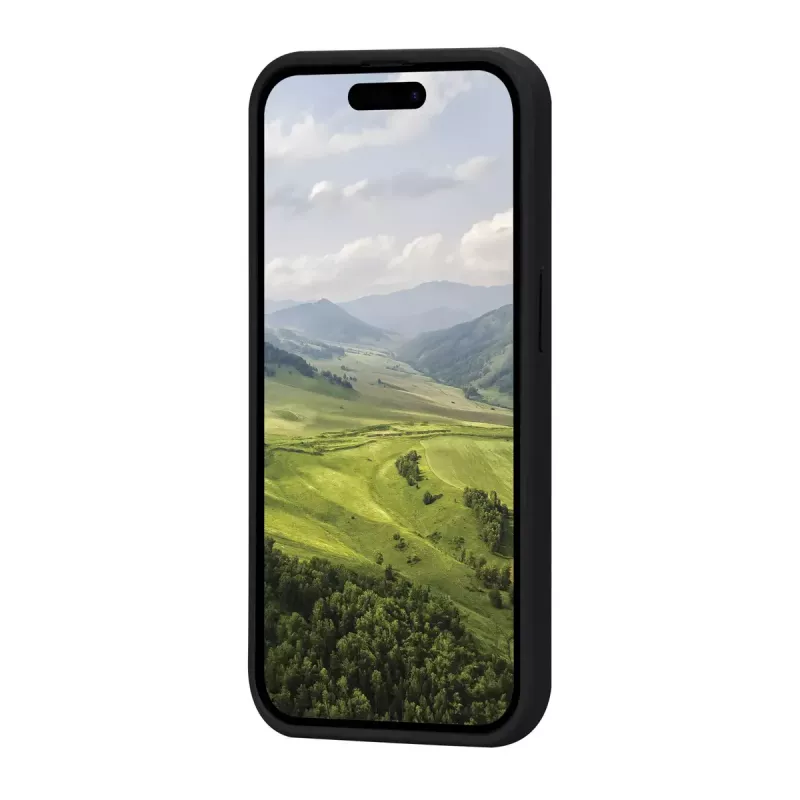 Funda dbramante1928 Greenland iPhone 15 Night negro monocromático