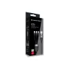 Cable de carga rápida Conceptronic ETTA06B15C 3 en 1 100 W 1,5 m, triple USB-C, USB 2.0, E-Mark