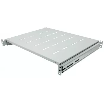 Bandeja extraíble Intellinet 19 pulgadas, 1HE, para armarios y racks de 600 a 800 mm de profundidad, profundidad de bandeja 350 mm, gris