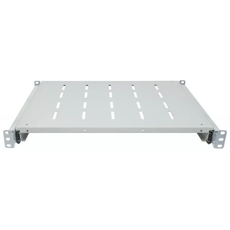 Bandeja extraíble Intellinet 19 pulgadas, 1HE, para armarios y racks de 600 a 800 mm de profundidad, profundidad de bandeja 350 mm, gris