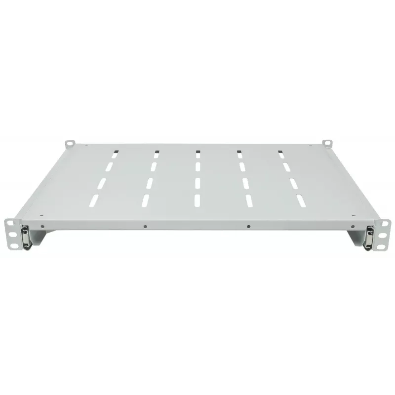 Bandeja extraíble Intellinet 19 pulgadas, 1HE, para armarios y racks de 600 a 800 mm de profundidad, profundidad de bandeja 350 mm, gris