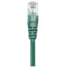 Intellinet 319836 cable de conexión de red, Cat5e, U/UTP, 2x RJ45, con protector, 5 m, verde