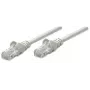 Intellinet 340380 cable de conexión de red, Cat6, U/UTP, RJ45, 1,5 m, conectores moldeados, gris