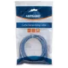 Intellinet 319775 cable de conexión de red, Cat5e, U/UTP, RJ45, 3 m, conectores moldeados sin enganche, azul
