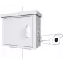 Armario rack Lanview RCCTV002 0U, IP66, 600×300×550 mm, 40 kg, blanco
