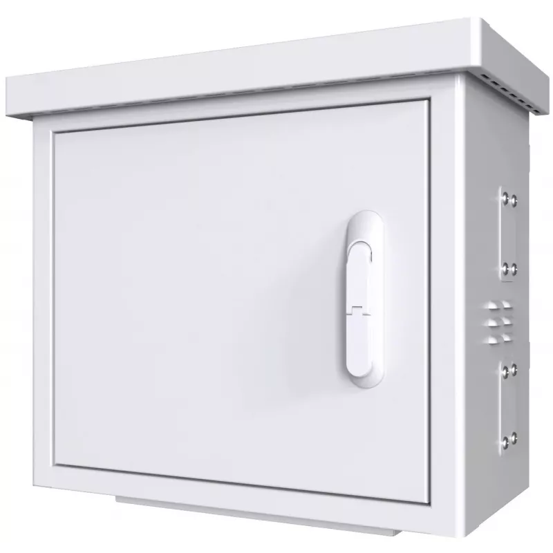 Armario rack Lanview RCCTV002 0U, IP66, 600×300×550 mm, 40 kg, blanco