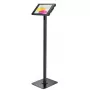 Compulocks iPad 10.ª–11.ª gen carcasa Swell soporte de suelo Swift negro tamaño máximo de pantalla 11