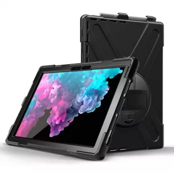 Funda eSTUFF AUSTIN Defender Case para Microsoft Surface Pro 7+/7/6/5/4 negra