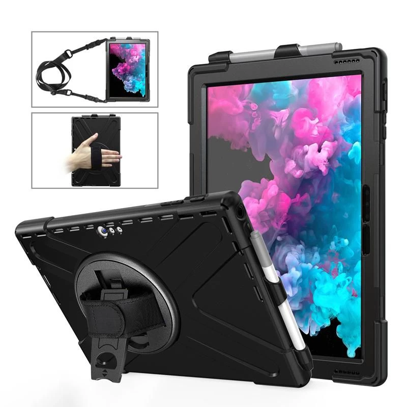 Funda eSTUFF AUSTIN Defender Case para Microsoft Surface Pro 7+/7/6/5/4 negra