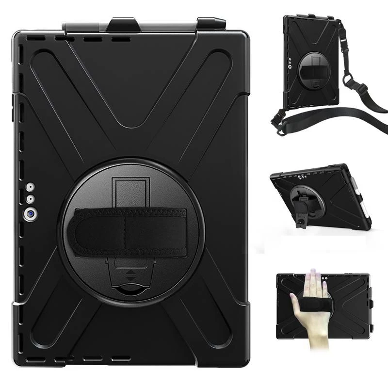 Funda eSTUFF AUSTIN Defender Case para Microsoft Surface Pro 7+/7/6/5/4 negra