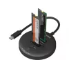 Sandberg USB3.2 Cloner Dock para SSD NVMe M.2, negro, 20 Gbit/s