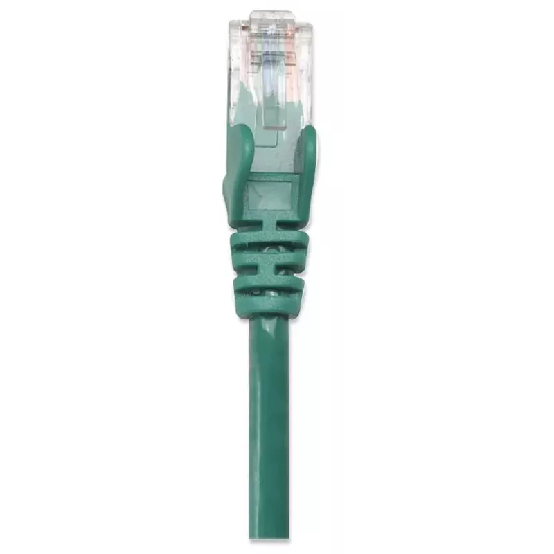 Intellinet 342469 cable de conexión de red, Cat6, U/UTP, RJ45, 0,5 m, moldeado, verde