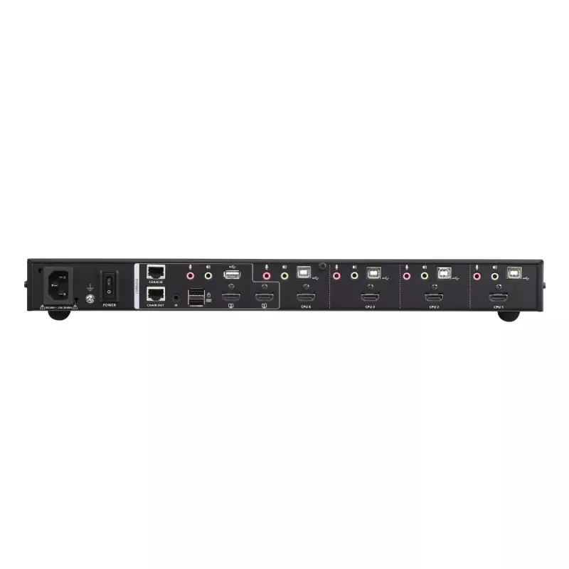 Conmutador KVMP USB HDMI Multi-View ATEN de 4 puertos
