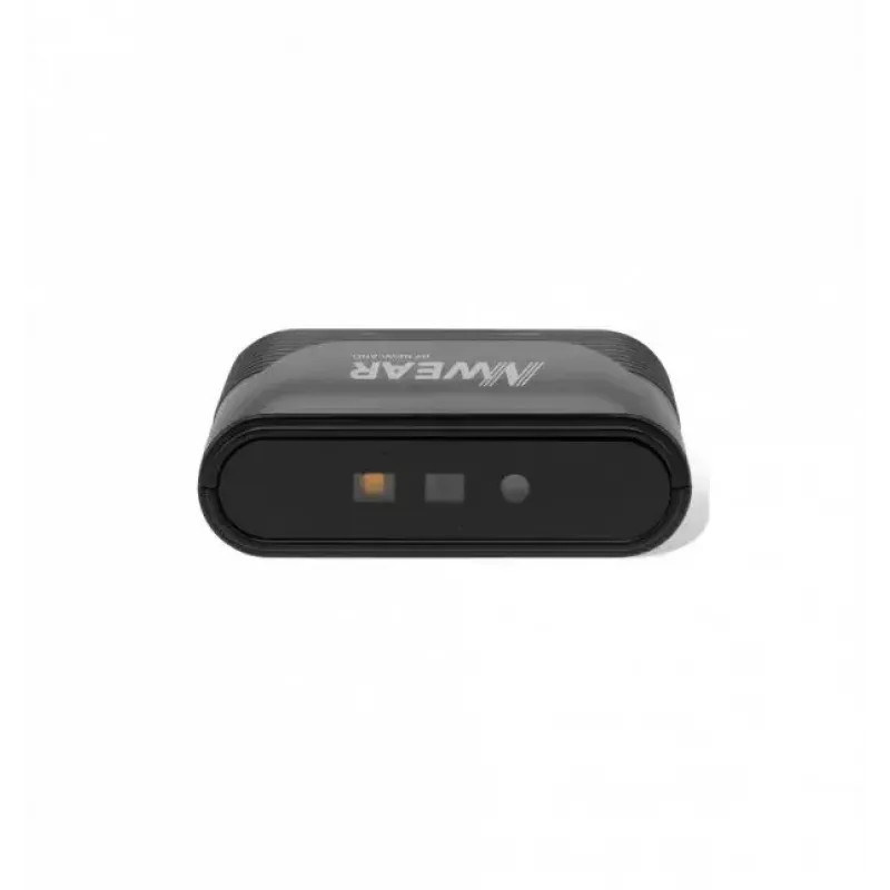 Newland WD2-BS50-MR Nwear escáner de códigos de barras 2D montado en la mano, Bluetooth 5.0, alcance medio, puntería con punto láser