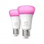 Philips Hue White and colour ambience A60 – E27 smart bulb – 1100 (pack de 2)